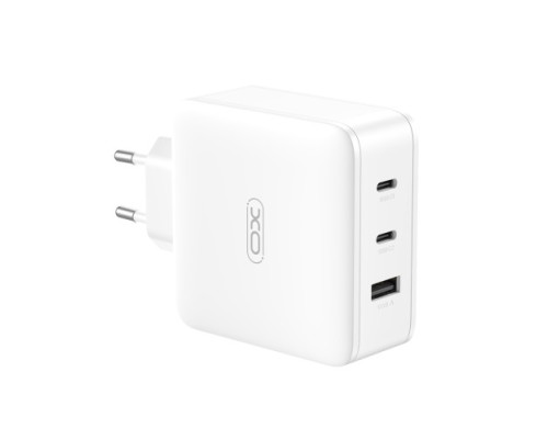 МЗП XO CE14 (EU) 100W GaN tech fast charging (2USB-C 100W/1USB-A 18W) Білий mag-692068084429619253