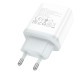 МЗП HOCO C105A Stage 1USB-C/1USB-A/PD20W/QC3.0/3A White mag-6931474782946139098