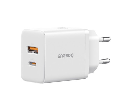 МЗП Baseus Cube Fast Charger C+U 30W EU Cluster White P10111404213-00 mag-693217265117654689