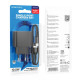 МЗП BOROFONE BAS11A Erudite single port 1USB/2.1A+ Cable Type-C чорний mag-6941991104657137599