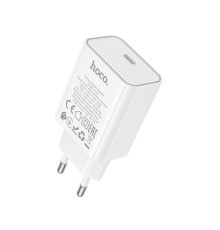 МЗП HOCO C143A Benefit 1USB-C/PD20W White mag-6942007652063143223