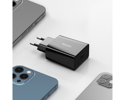 МЗП Baseus Speed Mini Quick Charger 1C 20W EU Black CCFS-SN01 mag-6953156201699129968