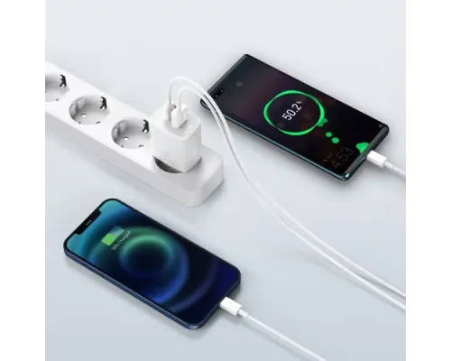 МЗП Baseus Compact Quick Charger U+C 20W EU White CCXJ-B02 mag-6953156207240144174