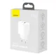 МЗП Baseus Compact Quick Charger U+C 20W EU White CCXJ-B02 mag-6953156207240144174