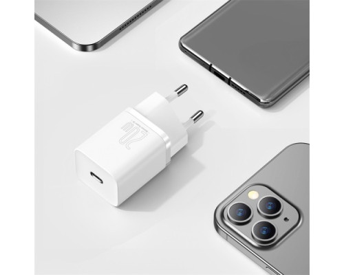 МЗП Baseus Super Si Quick Charger 1C 20W EU White CCSUP-B02 mag-6953156230002142707