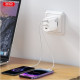 МЗП XO L117 (EU) PD45W/QC18W (2USB-C+1USB-A) fast charging charger Білий mag-692068084390919213
