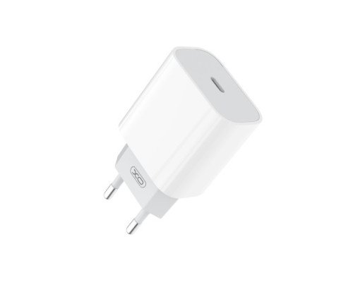 МЗП XO L129 EU 20W PD Fast charger Білий mag-6920680851232140370