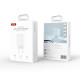 МЗП XO L129 EU 20W PD Fast charger Білий mag-6920680851232140370