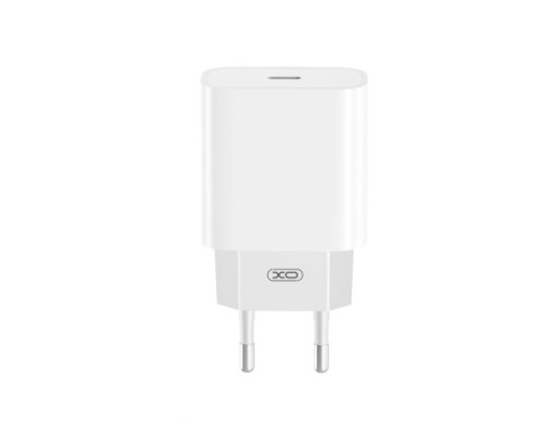 МЗП XO L129 EU 20W PD Fast charger Білий mag-6920680851232140370