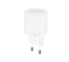 МЗП XO L143(EU) PD20W Single USB-C Charger Білий mag-692068085957360196