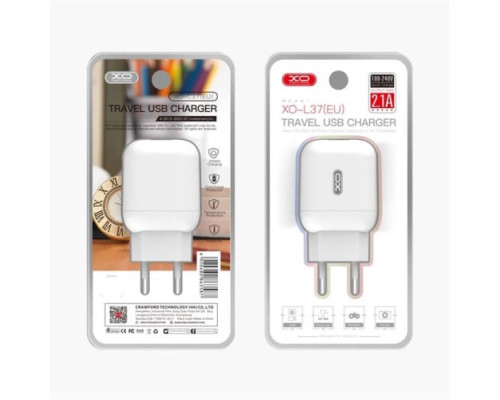 МЗП XO L37 EU charger Білий mag-6920680863587140429