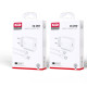 МЗП XO L91 25W TYPE-C fast charger with TYPE-C cable Білий mag-692068080839757198