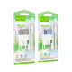 МЗП HOCO C125A Transparent tribute single-port PD20W charger set (C to iP) Blue/White mag-693147479836762038