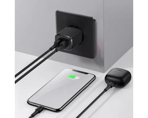 МЗП Baseus Compact Charger 2U 10.5W EU Black CCXJ010201 mag-6932172606909145672
