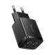 МЗП Baseus Compact Charger 2U 10.5W EU Black CCXJ010201 mag-6932172606909145672
