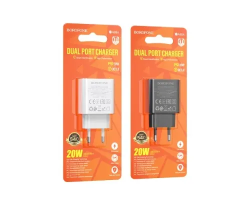 МЗП BOROFONE BA88A PD20W/QC3.0 білий mag-6941991118463146044
