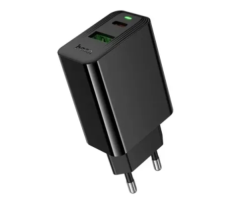 МЗП HOCO CS94A Leader PD20W+QC3.0 charger(EU) mag-6942007671101153108