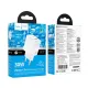 МЗП HOCO CS112A Lounge PD30W+QC3.0 charger EU White mag-6942007680394153882