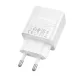 МЗП HOCO CS112A Lounge PD30W+QC3.0 charger EU White mag-6942007680394153882