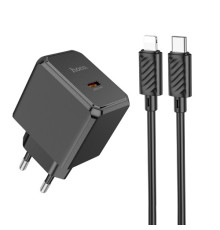 МЗП HOCO CS15A Ocean single port PD30W charger set(C to iP) Black mag-694200760396657952