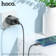 МЗП HOCO CS21A Rich single port QC3.0 charger set(Type-C)(EU) Black mag-694200760990662051