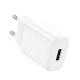 МЗП HOCO C134A Solid single port charger White mag-6942007621304139069