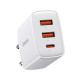 МЗП Baseus Compact Quick Charger 2U+C 30W EU White CCXJ-E02 mag-695315620730156198