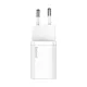 МЗП Baseus Super Si Quick Charger 1C 20W/Simple Wisdom Data Cable Type-C to iP 1m White TZCCSUP-B02 mag-6953156230064152000