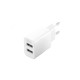 МЗП XO L109 (EU) Dual USB-A 2.4A Charger with Micro cable Білий mag-6920680845309134578