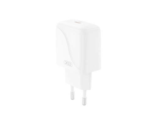 МЗП XO L141 20W Single USB-C Fast Charger with Lightning cable Білий mag-692068085893460896
