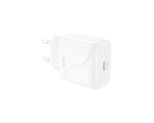 МЗП XO L141 20W Single USB-C Fast Charger with Lightning cable Білий mag-692068085893460896