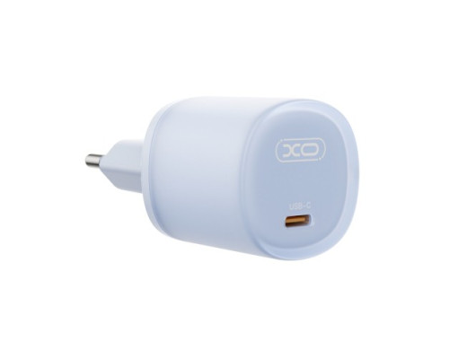 МЗП XO L143(EU) PD20W Single USB-C Charger Синій mag-692068085960360197