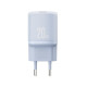 МЗП XO L143(EU) PD20W Single USB-C Charger Синій mag-692068085960360197