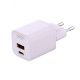 МЗП XO L149(EU) PD30W 1USB-A+1USB-C Charger Бузковий mag-6920680860111140418
