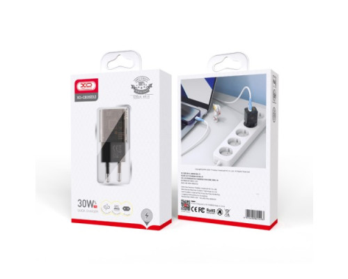 МЗП XO CE05(EU) PD30W+QC3.0 18W fast charger Коричневий mag-692068083267519257
