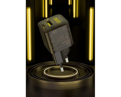 МЗП XO CE05(EU) PD30W+QC3.0 18W fast charger Коричневий mag-692068083267519257