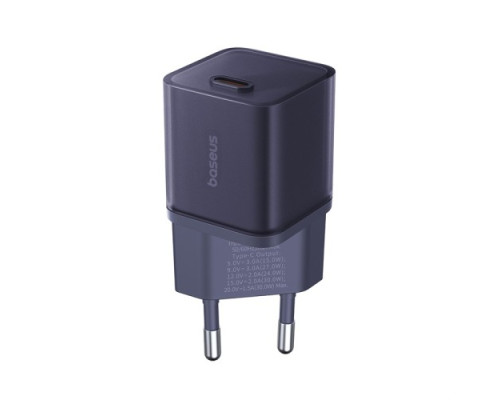 МЗП Baseus GaN5S Fast Charger 1C 30W EU Purple P10162504523-00 mag-693217264865756141