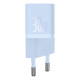 МЗП Baseus GaN5 Fast Charger(mini) 1C 30W EU Cable Type-C to Type-C 1m Blue P10110902313-00 mag-6932172654429135318