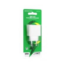 МЗП BOROFONE BAS12A Erudite single port 18W/QC3.0/1USB білий mag-6941991104749137601