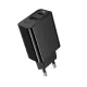 МЗП HOCO CS95A Leader PD30W+QC3.0 charger(EU) black mag-6942007671149153109