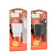 МЗП HOCO CS13A Ocean single port PD20W charger set(C to C) White mag-6942007603850142596