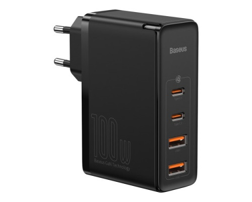МЗП Baseus GaN2 Pro Quick Charger 2C+2U 100W EU Black CCGAN2P-L01 mag-695315620468361655
