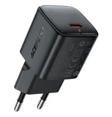 МЗП ACEFAST A118 PD30W mini GaN (USB-C) charger Black mag-6974316284994153332