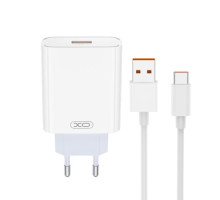 МЗП XO L164(EU) 120W Fast Charger for Xiaomi TYPE-C cable (Factory Cable) білий mag-6975837583788140467