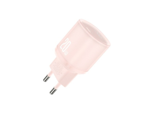 МЗП XO L143(EU) PD20W Single USB-C Charger Рожевий mag-692068085963460198