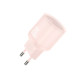 МЗП XO L143(EU) PD20W Single USB-C Charger Рожевий mag-692068085963460198
