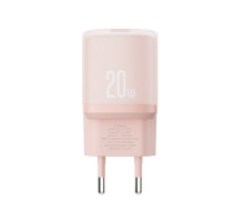 МЗП XO L143(EU) PD20W Single USB-C Charger Рожевий mag-692068085963460198