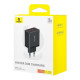МЗП Baseus Cube Fast Charger 2U+C 30W EU Cluster Black P10111402113-00 mag-6932172651138128962