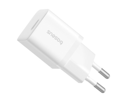 МЗП Baseus GaN5 Fast Charger (mini) 1C 25W EU Cable Type-C to Type-C 1m White P10110909213-01 mag-693217265818260900