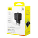 МЗП Baseus Palm Type-C+USB 30W Black P1011160A113-00 mag-6932172672478129010